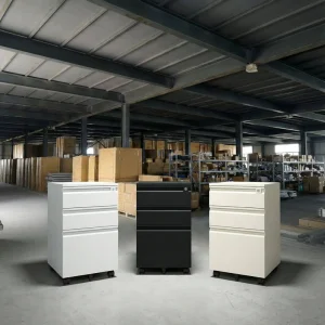 Steel Storage Cabinet Office Filing Cabinet with 3 Drawer Mobile Drawer Metal Cabinets Mobile File Cabinet for Home Office