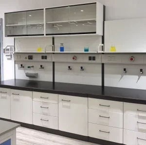 Steel Test Laboratory Table Bench Lab Work Bench School Lab Furniture for School or University