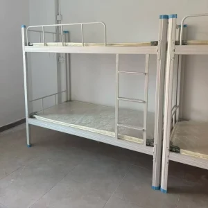 Strong Metal Frame Modern Design Bunk Beds for Kids for Dormitory School Hotel or Hospital Use