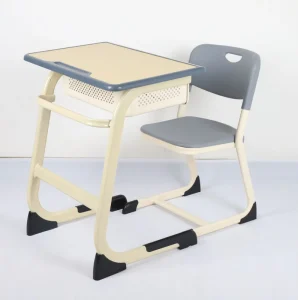 Student Single Desk and Chair Set School Furniture
