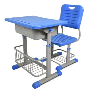 Student Tables Set Primary School Table and Chairs Height Adjustable School Student Desk and Chair