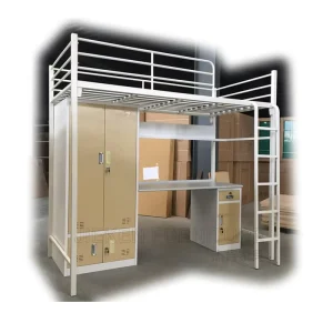 Students’ Metal School Furniture Comfortable Dormitory Bunk Bed