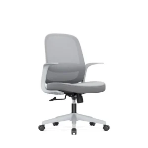 Stylish Mesh Office Chair Computer Chair Saves Space Easy to Install Curved Design