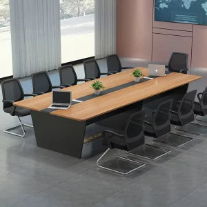 Super Design Thickened Office Furniture Wooden Boardroom Office Table Conference Table Meeting Table Modular Office Desk