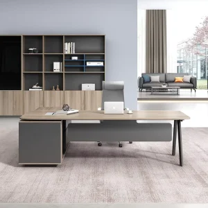Supervisor Executive Office Desk and Chair Set Modern Simple High End L Shaped Design Office Table