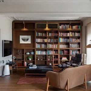 Supplier Customized 304 Stainless Steel Bookshelf Cabinet Moisture Proof Bookcase for Living Room Bedroom Storage