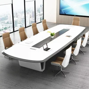 Supplier Office Desk Furniture Meeting Room Tables 6 Person U Shaped Conference Table for Meeting Room