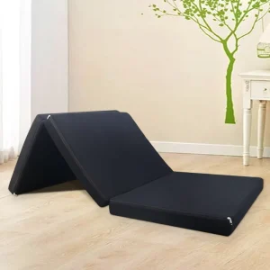 Support Customization Comfortable Soft Tatami Mattress Students Dormitory 3 Folding Foam Mattress Topper with Storage Bag