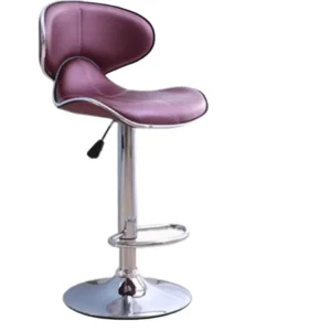 Swivel Chair Mechanism Lift Restaurant Chair Dining Leisure Bar Chair Modern Padded PU Leather Breakfast Kitchen Bar Stool