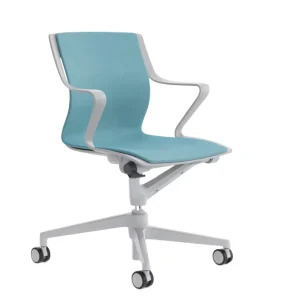 Swivel Office Chair with X Shape Four Star Base Modern Chair Flexible for Work Environment