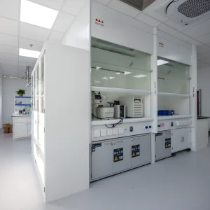 TL 2 1 Slim Mach Aire Modern Stainless Steel Anti corrosion Fume Hood Customizable Laboratory Furniture for Hospital School Use