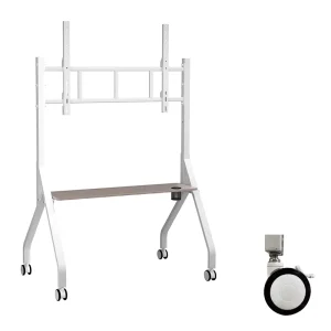 TV Mounts and Carts LED Trolley Stand Wooden TV Stands Wall Mounted for Office Home Hotel School