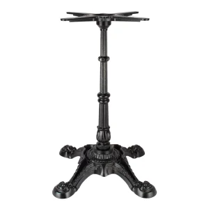 Table Leg Industrial Retro Black Heavy Duty Furniture Bar Dining Metal Cast Iron Cafe Bistro Cross Antique Table Base Restaurant