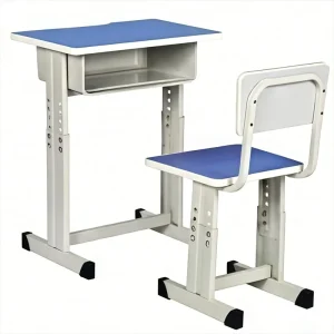 Tested Quality School Training Chair Factory Direct Chairs and Table for Kids Schools Custom Logo School Desk and Chair