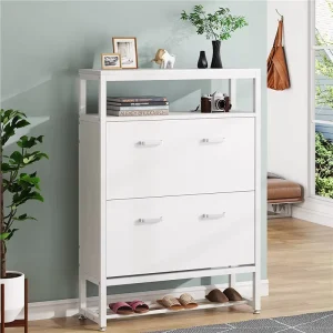 The Four story Tipping Shoe Cabinet In The Living Room Can Store More Than 20 Pairs Of Shoes For Cross border Display