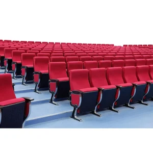 Theater Conference Auditorium Lecture Hall Seating Chair Foldable Writing Tablet School University Project