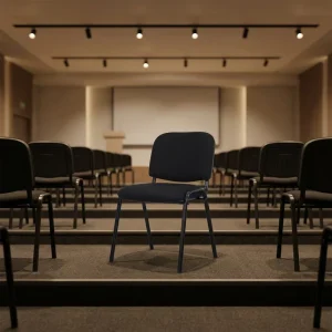 Theater Furniture Auditorium Fabric Upholstered Church Chairs