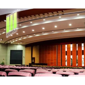 Theater Movable Acoustic Wall Stage Soundproof Partition Auditorium Operable Wall