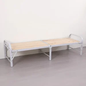 Thickened Adjustable Single Iron Folding Bed Minimalist Modern Design Dormitory Office Rental House