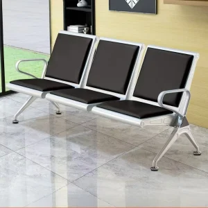 Thickened Cold Rolled Steel Waiting Chair High Quality Furniture Airport Hospital School Hotel Waiting Chair