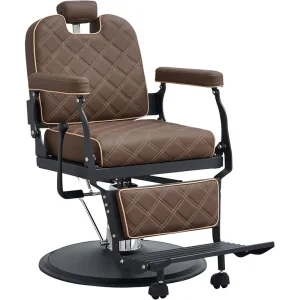 Top Barber Chair Salon Furniture Stylist Chair Hair Salon Antique Cover Hairdresser Barber Chair Styling Chaise for Salon