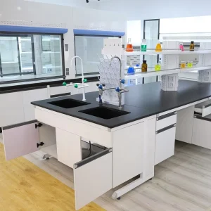 Top Factory Custom Quality School Furniture Chemical Laboratory Furniture Lab Table With Sink