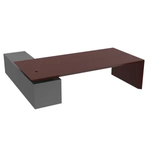 Top Quality Office Furniture 2.2m Luxury Executive Desk for Manager Room
