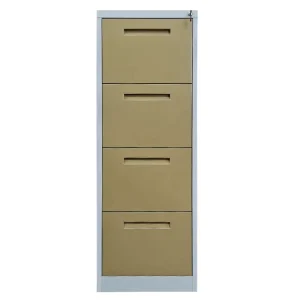 Top Sale Office Furniture Vertical 4 Drawer Cabinet for File Storage Metal Cupboard