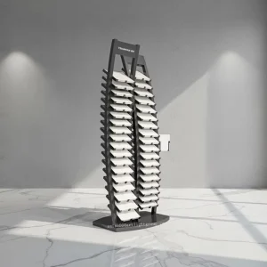 Trade Show Display Stand Collapsible Display Stand for Quartz Marble Tile Carpet Magazine