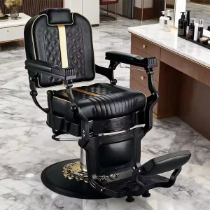Traditional Free Sample Barber Shop Hair Salon Furniture Adjustable Height Hydraulic Barber Chair for Hairdressing Furniture
