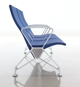 Train Station Passenger Chair 3 Seat Waiting Room Bench Hospital Metal Airport Chair Waiting Room Chair