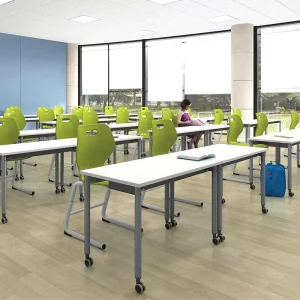 Training Table Combined Training Room Meeting Room Classroom Foldable Desk Office Furniture Tables and Chairs