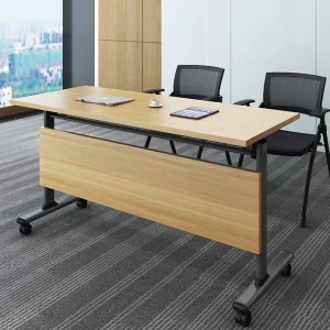Training Table Folding Conference Table with Wheels Modern Folding School Training Table