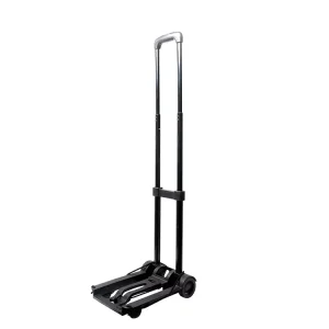 Travel Mini Portable Hotel Hand Lightweight Aluminium Folding Luggage Trolley Cart