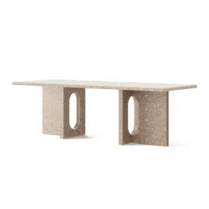 Travertine Tables for the Living Room Home Furniture Lounge Table Beige Marble Coffee Tables