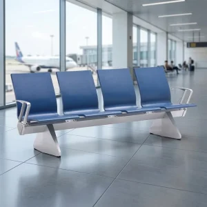 Triangle Diamond Shape Beam Hospital Waiting Chairs