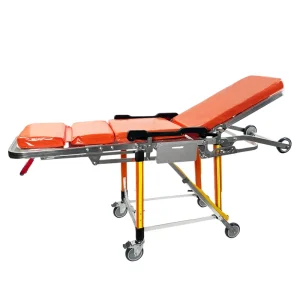 Trolley Patient Transfer Medical Stretcher Bed for Ambulance Rugged Stretcher Ambulance Stretcher for Sale