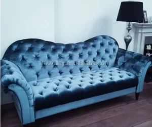 Tufted Hotel Lobby Sofa for Home Office Dining Bar & Apartment Leisure Chair for Workshop Use