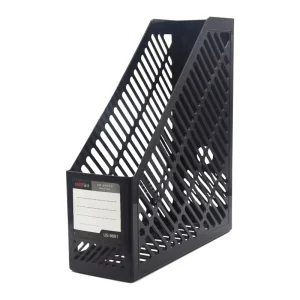 US 9881 Plastic File Rack Magazine File Holder Office Desk Organizer Collection File Storages Book Bins