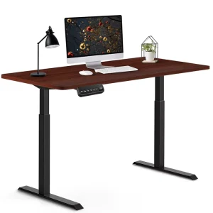 Ultra Stable Upright Column Dual Motor Standing Desk 120kg Heavy Duty for Professional Corporate Workstations