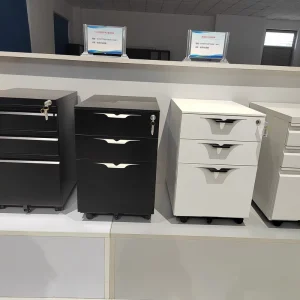 Under Desk Filing Cabinet 3 Drawer Mobile Filing Storage Cabinet