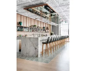 Unique Color Options Modern LED Curved Bar Counter for Home Bar Hotel and Mall Use with 10-Year Warranty