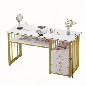 Unique Manicure Table and Drawers for Nail Salon