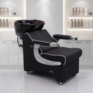 Unique Small Price Shampoo Chair with Washing Sink for Beauty Hair Salon