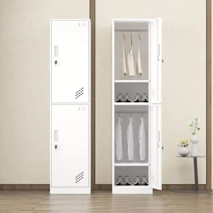 Universal Independent Steel Storage Cabinets Modern Metal Wardrobe Simple Style Clothes Storage Furniture for Gym Changing Room