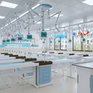 University Laboratory Biological Table and Chair School Lab Furniture Bench Physics Lab Equipment