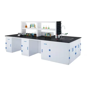 University School Laboratory Furniture Chemistry PP Bench Stand Chemistry Lab Work Table