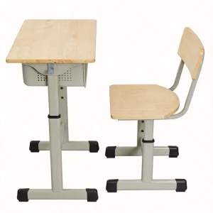 University Student Table with Book Compartment Heavy Duty Metal Frame for Lecture Hall Classroom Use Classroom Chair