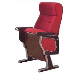 Upholstered Stackable Metal Church Seats Writing Board Luxury Design Conference Theater Living Room School