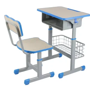 Used Student Desk and Chair Set School Furniture for Classroom